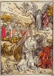 Ange avec la clé de l